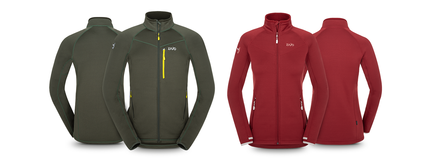 Arlberg and Anniviers fleece jackets with a new look!
