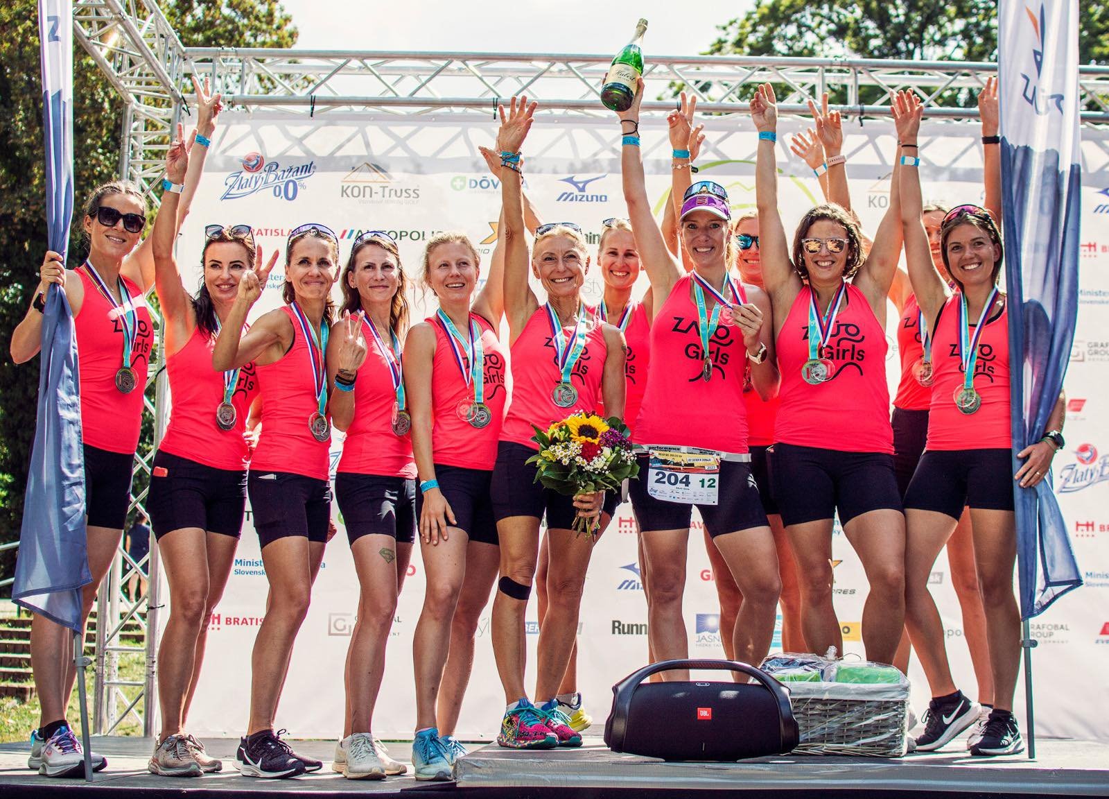 ZAJO Girls víťazkami Od Tatier k Dunaju 2022!