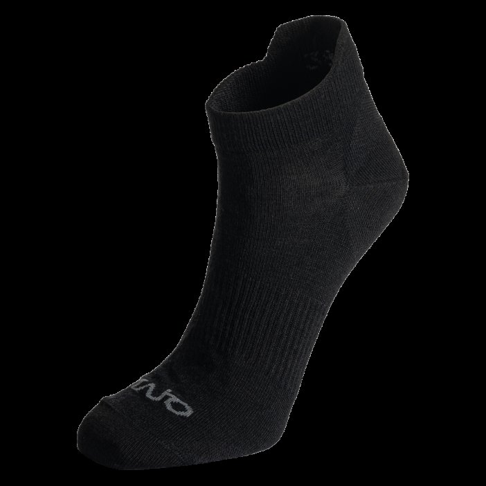 Merino Low Socks Black 35-39