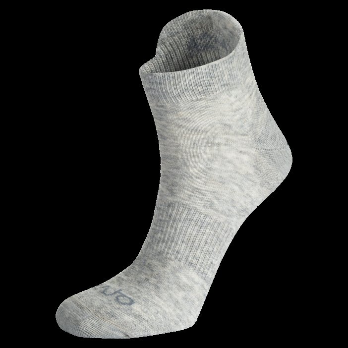 Merino Low Socks Light Grey