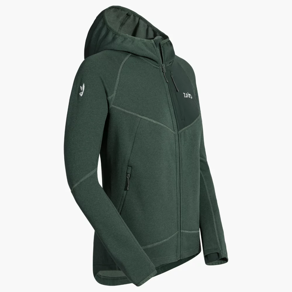 Amiko Women's Fleece Hooded Jacket