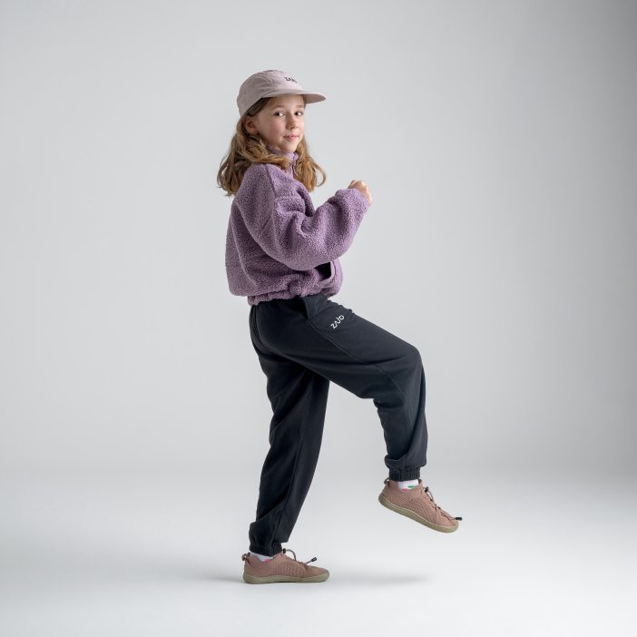Palpo Kid's Pile Fleece Cropped Jacket