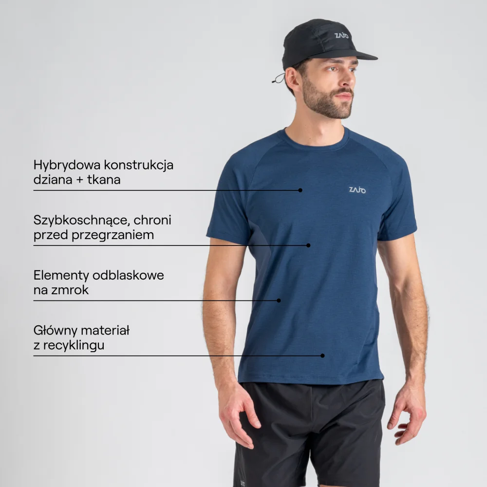 Movo Men's Ultralight Performance T-shirt