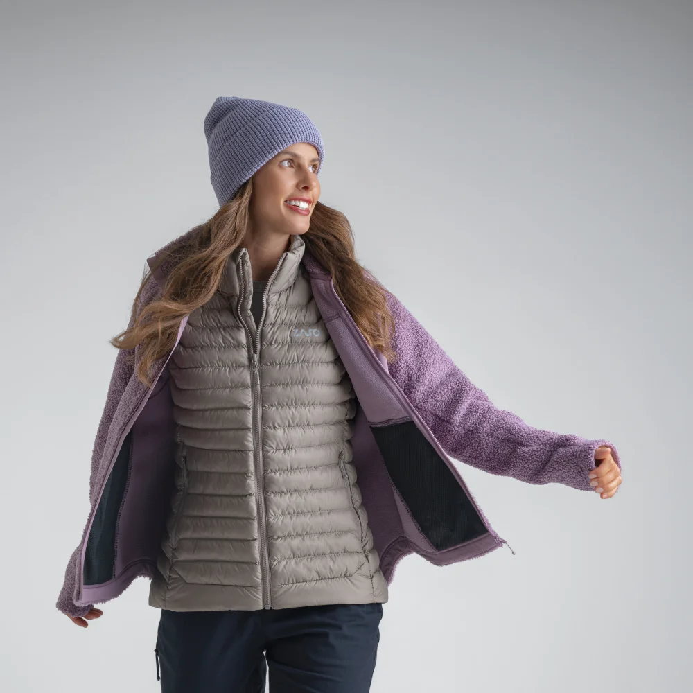 Palpo Women's Pile Fleece Jacket