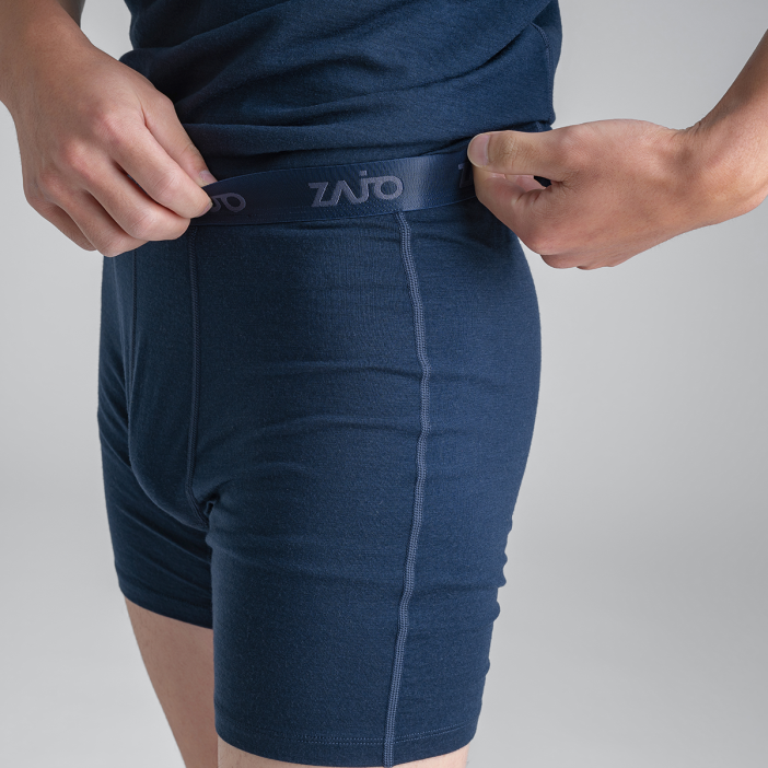 Senti Men's Merino Boxer Briefs Long