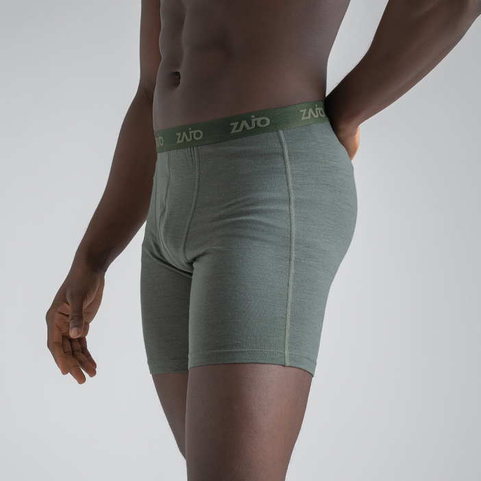 Senti Men's Merino Boxer Briefs Long