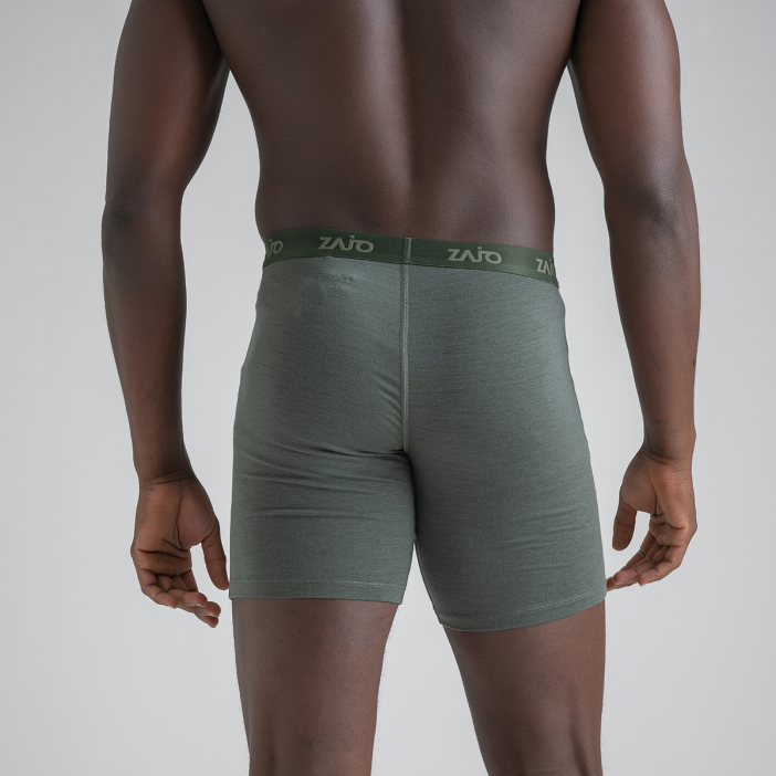 Senti Men's Merino Boxer Briefs Long